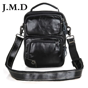 

J.M.D High Quality Vintage Real Leather Men Shoulder Messenger Bags Shoulder Bag For Boy Handbags 1010A