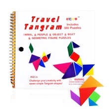 150 176 360 Jigsaw Puzzle Magnetic Travel Tangram Educational Kids Toy Challenge Iq Magic Book For