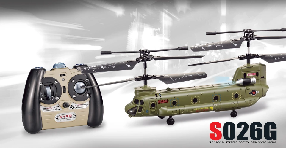 Rtf Syma S026G Mini transportasi 3 
