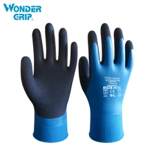Wonder Grip термо плюс Coldproof рабочие перчатки двухслойный латекс с покрытием Защита садоводства рыболовные рабочие перчатки
