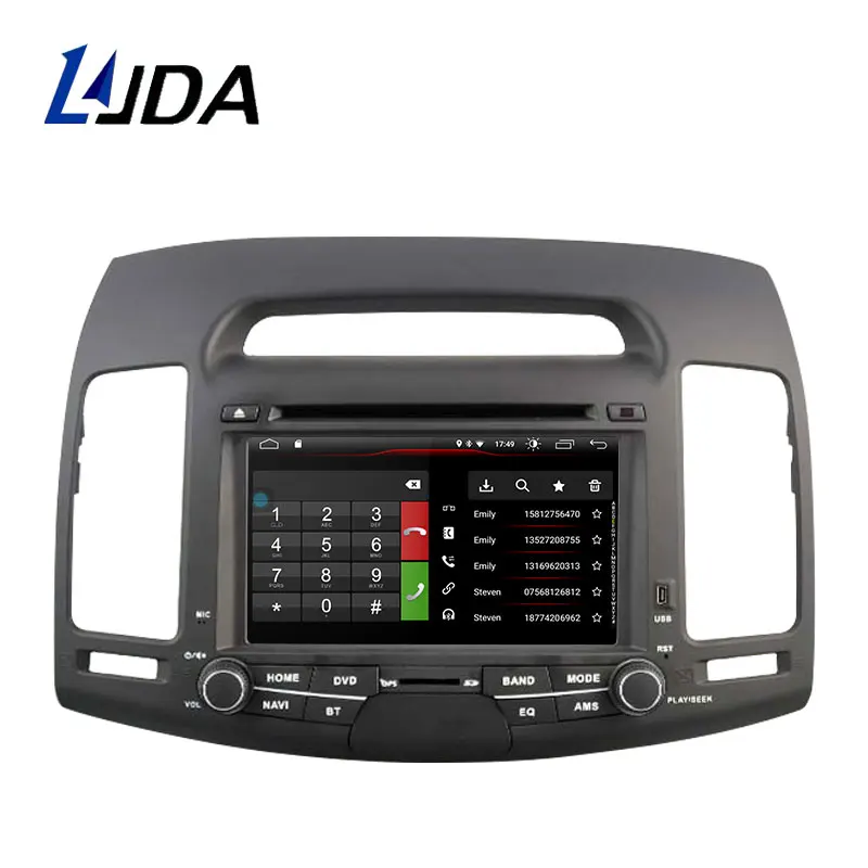 Perfect LJDA Android 9.1 Car dvd player for HYUNDAI ELANTRA 2007-2011 2 Din Car Radio gps navigation stereo multimedia WIFI autoaudio 1 Perfect LJDA Android 9.1 Car dvd player for HYUNDAI ELANTRA 2007-2011 2 Din Car Radio gps navigation stereo multimedia WIFI autoaudio 1