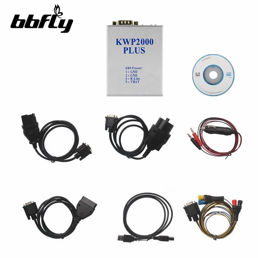 KWP2000 Plus OBD2 ECU Flasher Chip Tuning Kit ECU Engine Tune Remapin