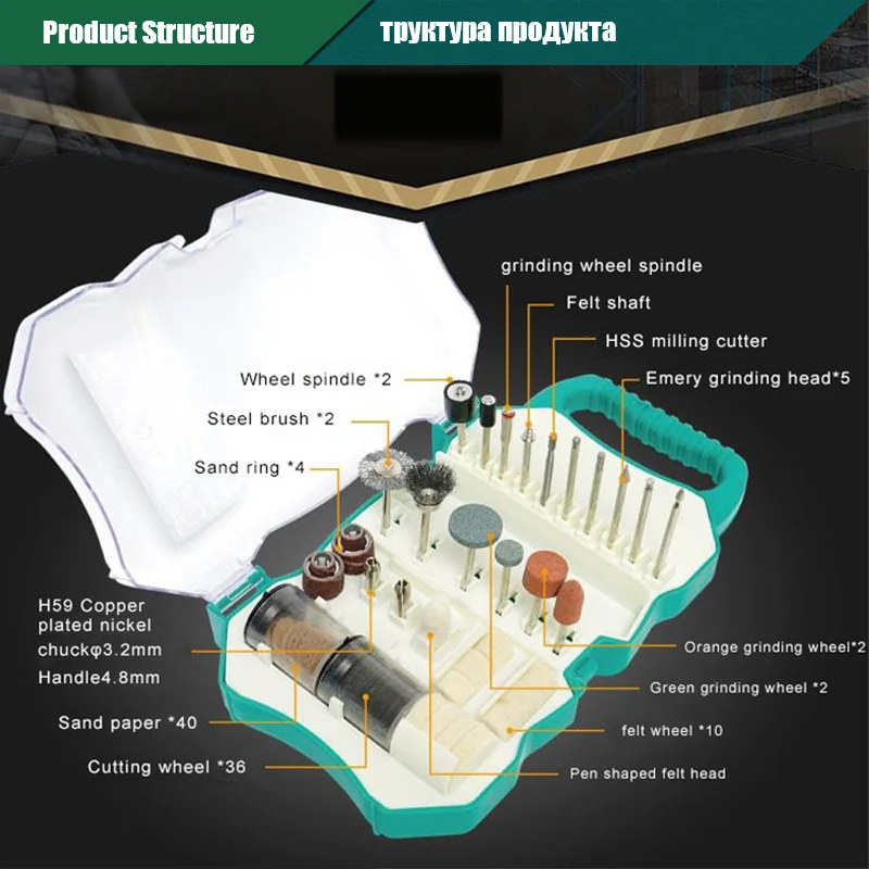 Pro'sKit PT-5205U 3,7 V USB зарядка электрическая шлифовальная машина набор литий-ионная Мини дрель шуруповерт