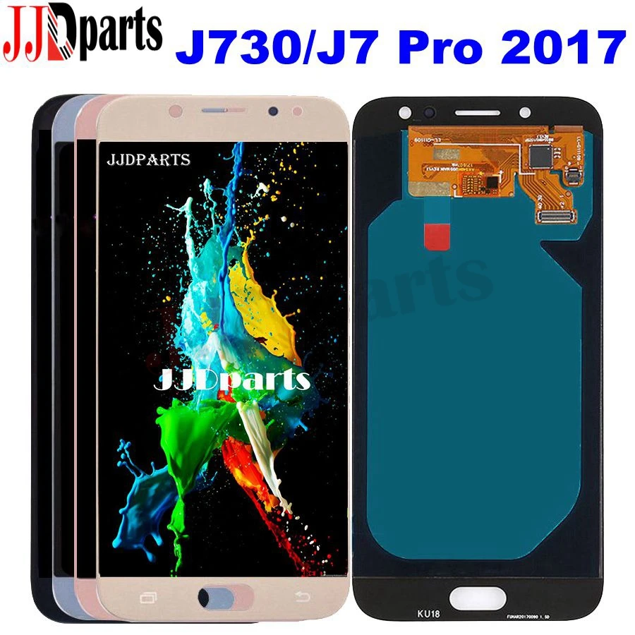 

Display For Samsung J7 Pro J730g J730 J730F LCD Touch Screen Digitizer Assembly sm-j730f display For Samsung J730 J730F Display