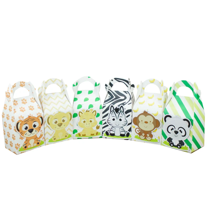 

Animal Favor Box Candy Box Gift Box Cupcake Box Boy Kids Birthday Party Supplies Decoration Event Party Supplies