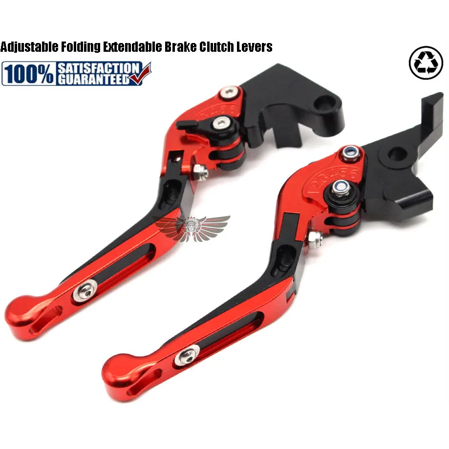 Motorbike Accessories CNC Foldable&Extendable Brake Clutch Levers Fits For Yamaha XJR 1300/Racer