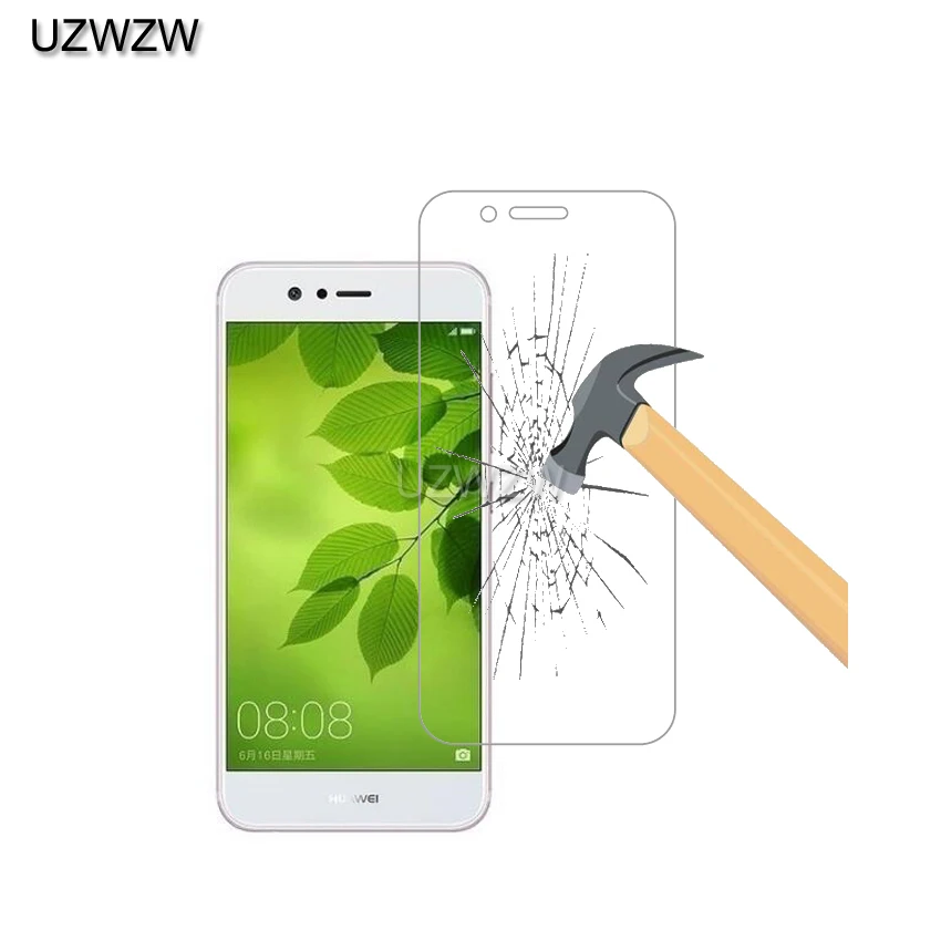 

2pcs 0.26mm 9H Premium Tempered Glass For Huawei Nova 2 Nova2 Screen Protector Protective Film Glass For Nova 2 Glass