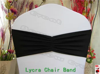 

1/2---100pcs Ruffled Spandex Bands/Lycra Band/Expand Bands/spandex chair /Chair cover For Wedding & Banquet Decoration