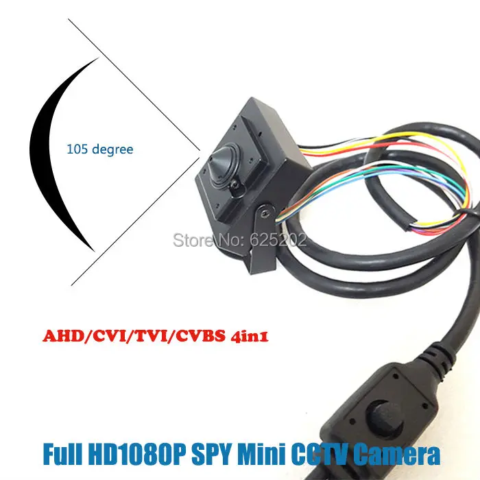 Супер мини объектив 1080P 2.0MP TVI/CVI/AHD/CVBS с OSD и 0 001lux на расстоянии 3 15 м|pinhole viewer|pinhole