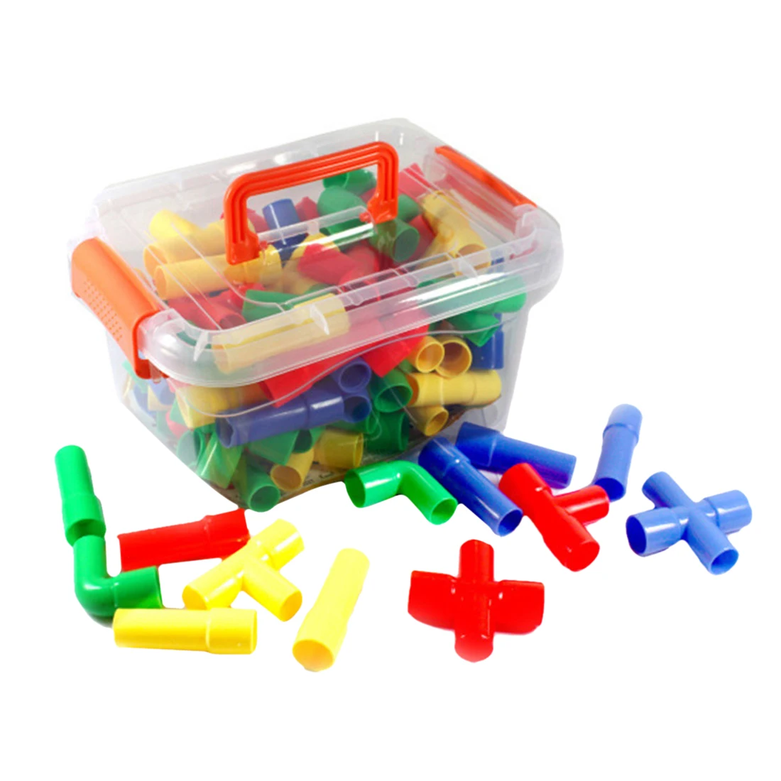 40 шт. трубостроение блокирует Обучение игрушки для детей с 4 колесами игрушки для детей воображение развивающие наборы