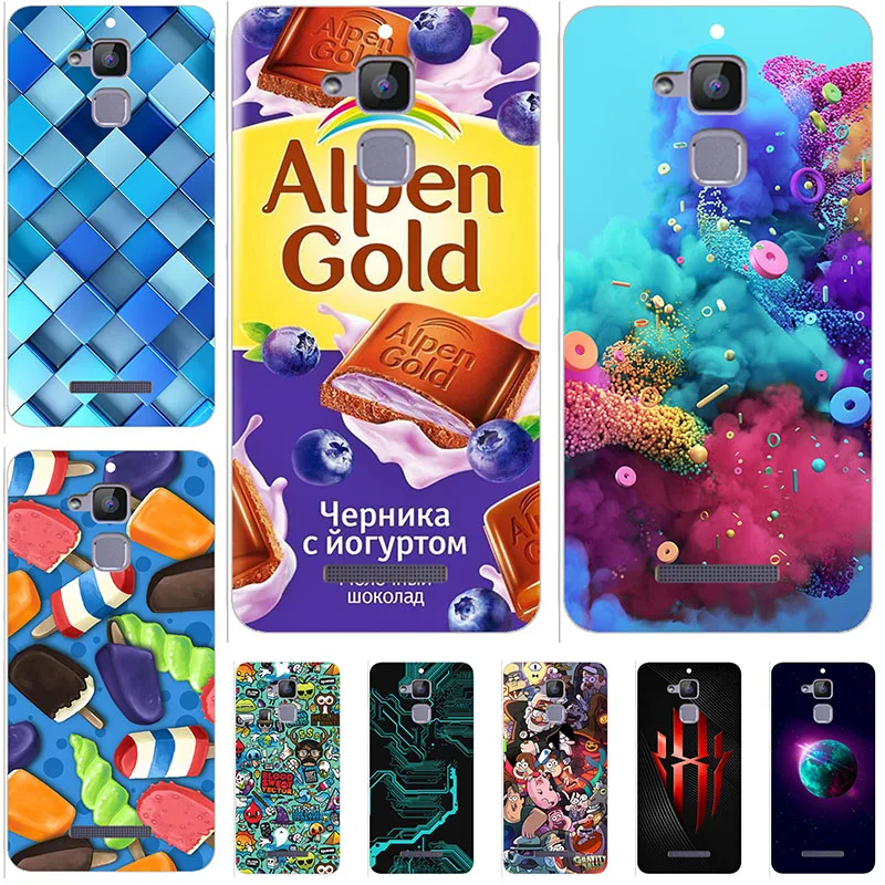 Чехол для ASUS Zenfone 3 MAX ZC520TL 5 2 дюйма задняя крышка жесткий пластиковый чехол из