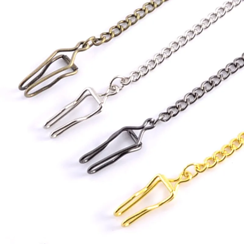 

New Arrival Retail High Quality Alloy Pocket Watch Chain Black/Silver/Golden/Bronze 4 Colors For Your Choice