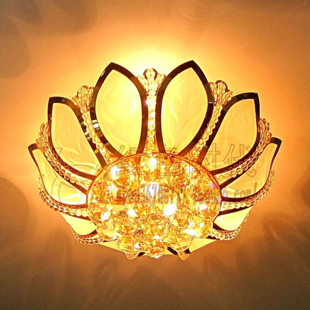 

2017 Real Lamparas De Techo Colgante Big 400 ! Gorgeous Crystal Restaurant Ceiling Light Lamp Bedroom Entrance Lights Top - K9