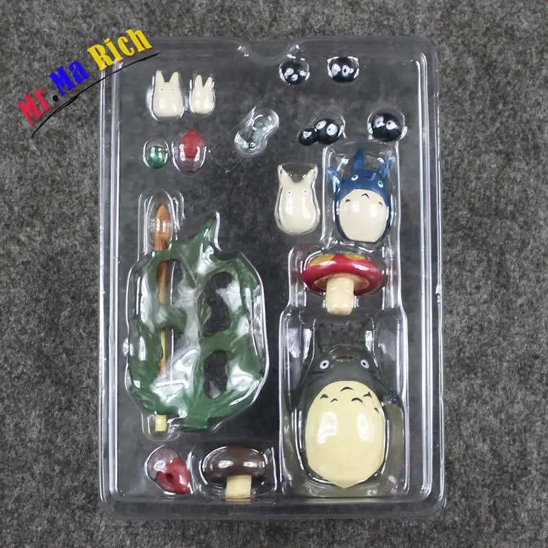 Il Mio Vicino Totoro фигурка игрушка Chibi Кот автобус Catbus сказочная пыль Ombrello Miyazaki Hayao Mini