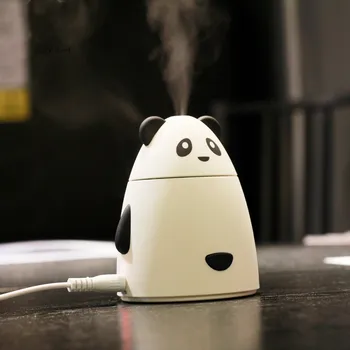 

Cartoon Bear USB Ultrasonic Air Humidifier Mini Essential Oil Aroma Diffuser Aromatherapy Home Office Desktop Mist Maker