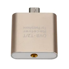 Новинка HD Цифровое ТВ DOGNLE micro USB DVB-T DVB-T2 ТВ приемник ТВ-Палка с антенной для телефонов и планшетов на Android