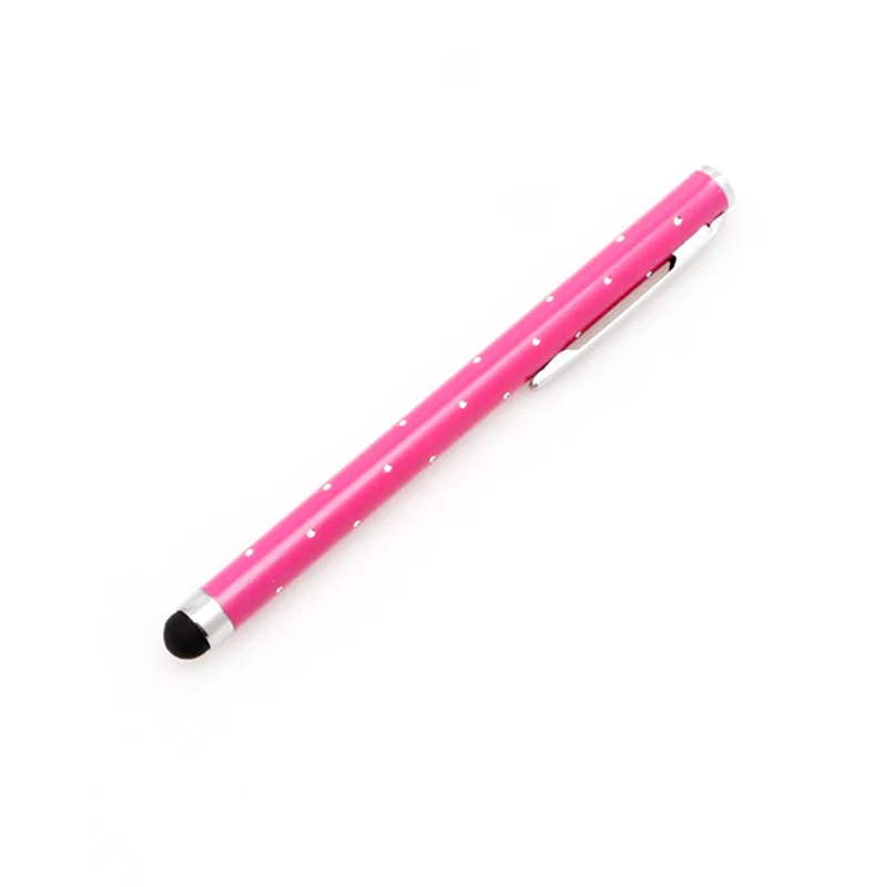 Universal Metal Touch Screen Pen Stylus For iPhone iPad Samsung Tablet Phone PC - Цвет: HP