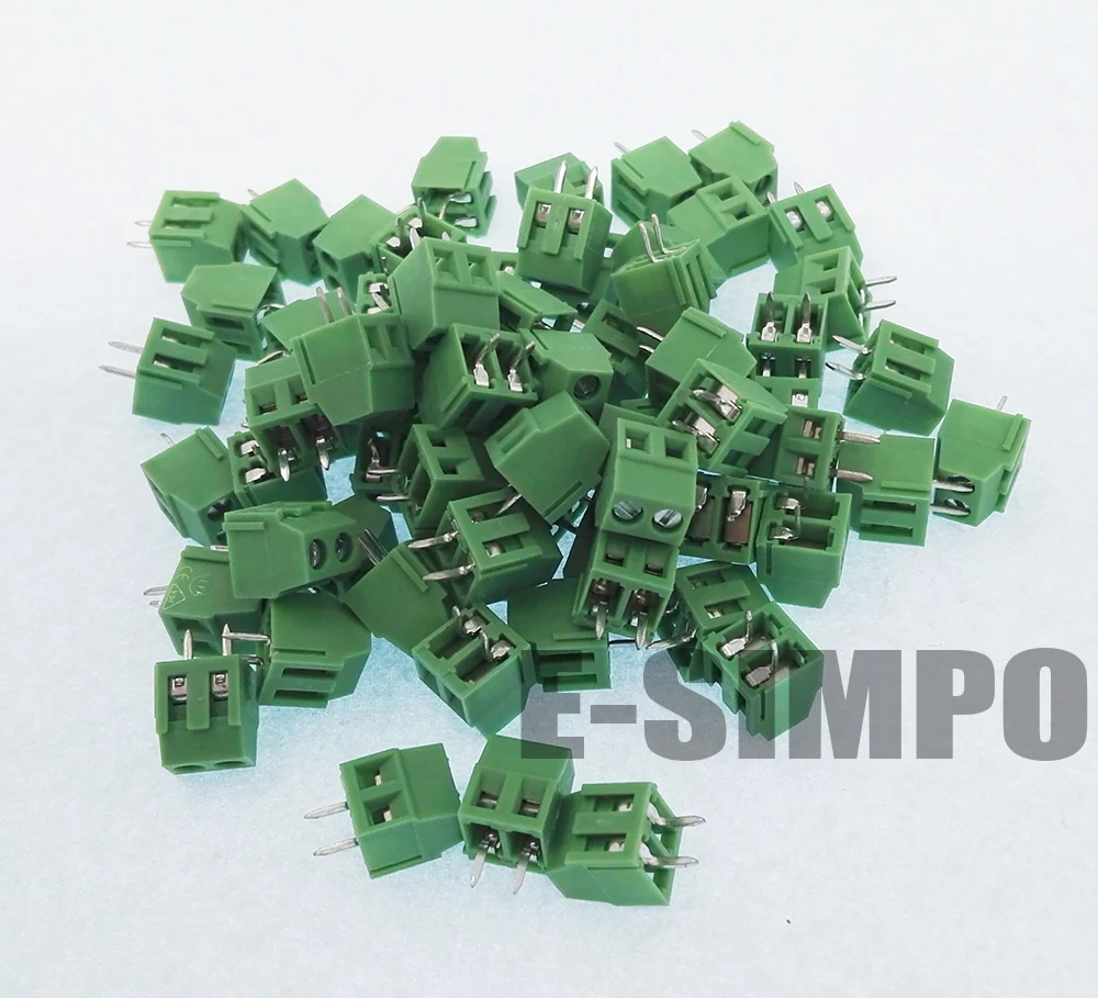 20 шт./лот PCB винтовая Клеммная колодка ELT128 3.5 2P 3 5 мм Шаг 300V/10A высокое качество Rohs