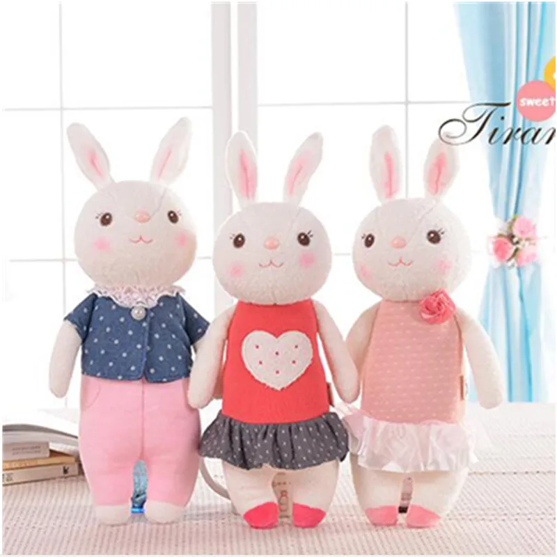 441.36руб. 19% СКИДКА|Tiramisu Кролик милые набивные игрушки для детей мальчик девочки дети подарок на день рождения компаньон плюшевые Мультяшные животные Metoo кукла-in Куклы from Игрушки и хобби on AliExpress - 11.11_Double 11_Singles' Day