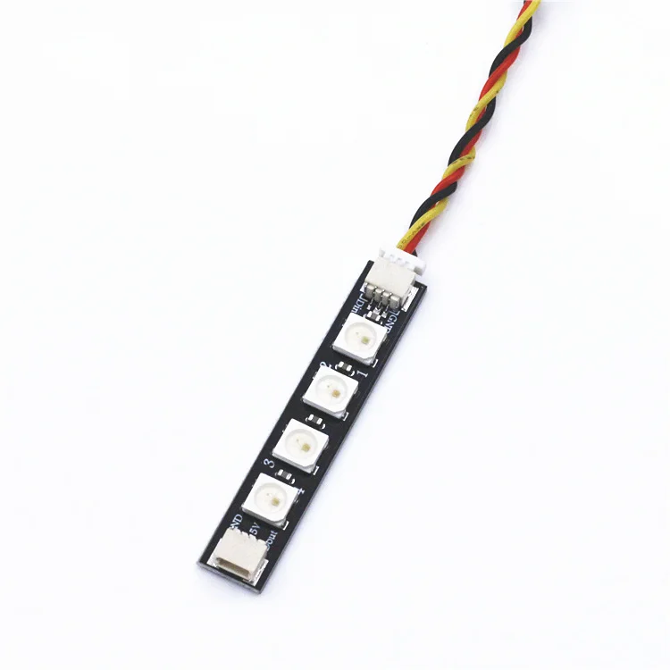 4 шт./лот WS2812 5V задний фонарь светодиодный Радиоуправляемый Дрон FPV гоночный