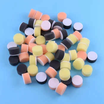 

CITALL High Performance 60pcs 1" 25mm Car Polisher Tool Mixed Sponge Buffing Waxing Polishing Care Cleaning Pads Backer Plate