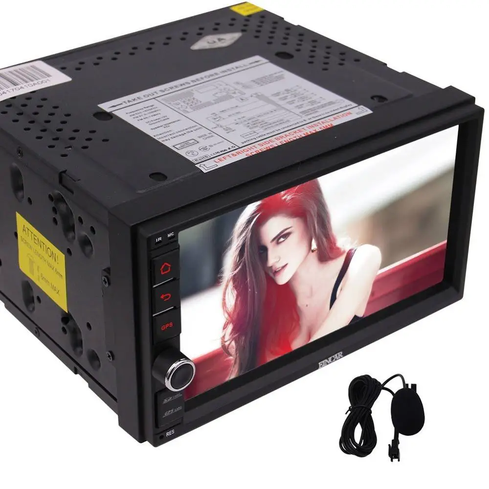 

Android 6.0 GPS Navigation Car Player Quad-core 7'' In-Dash Radio Bluetooth Wifi 3G/4G/OBD2/USB/SD + Remote Control External MIC