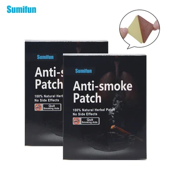 

Sumifun 70Pcs Anti Smoke Patch 100% Natural Ingredient Nicotine Patches Stop Smoking Cessation Plasters D0583