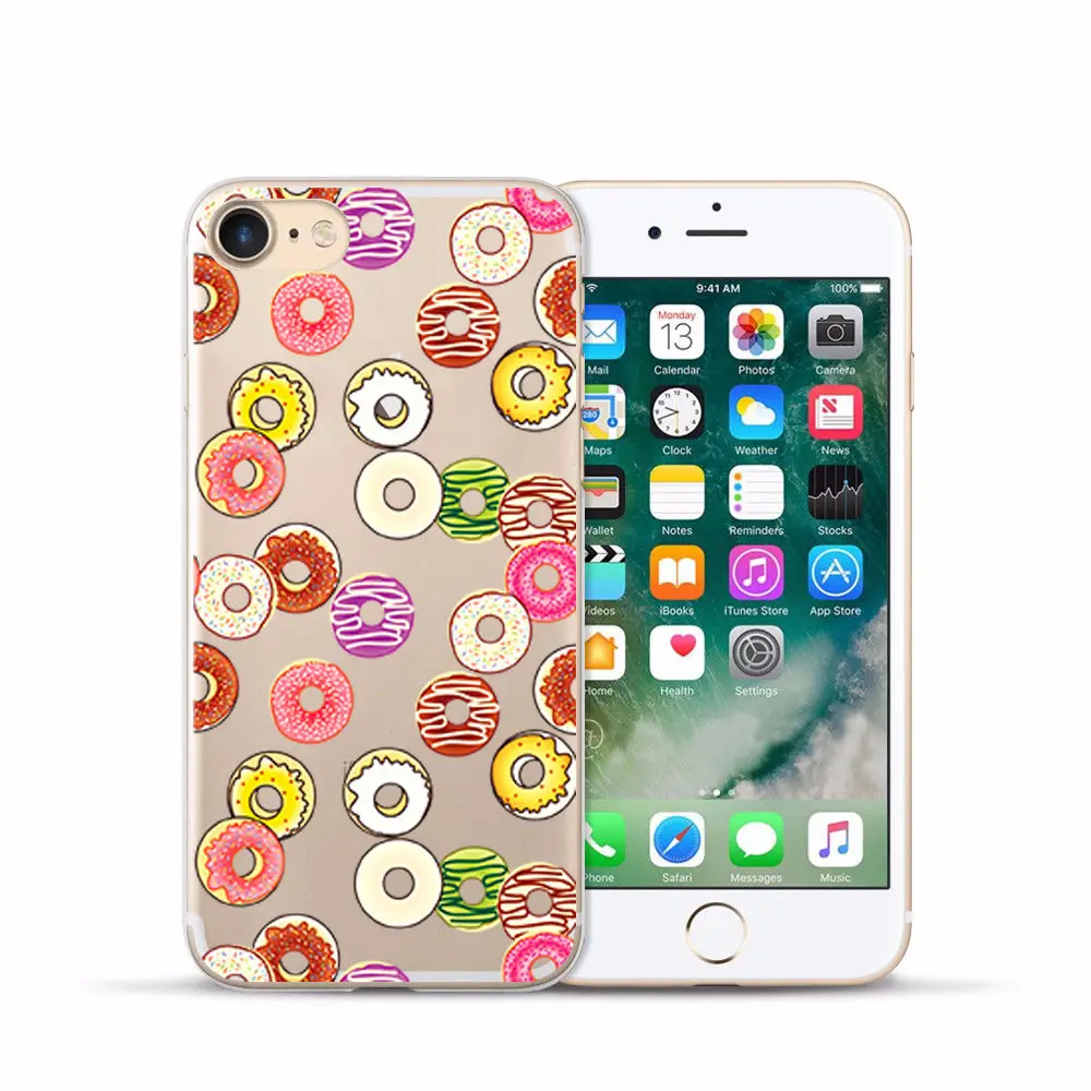 Transparent Silicone Case for Iphone 7 Soft TPU Cover for Iphone 4S 5C 5S SE for Iphone 6s 6 PLUS 7 8 plus X XS XR XS MAX Fundas (17)