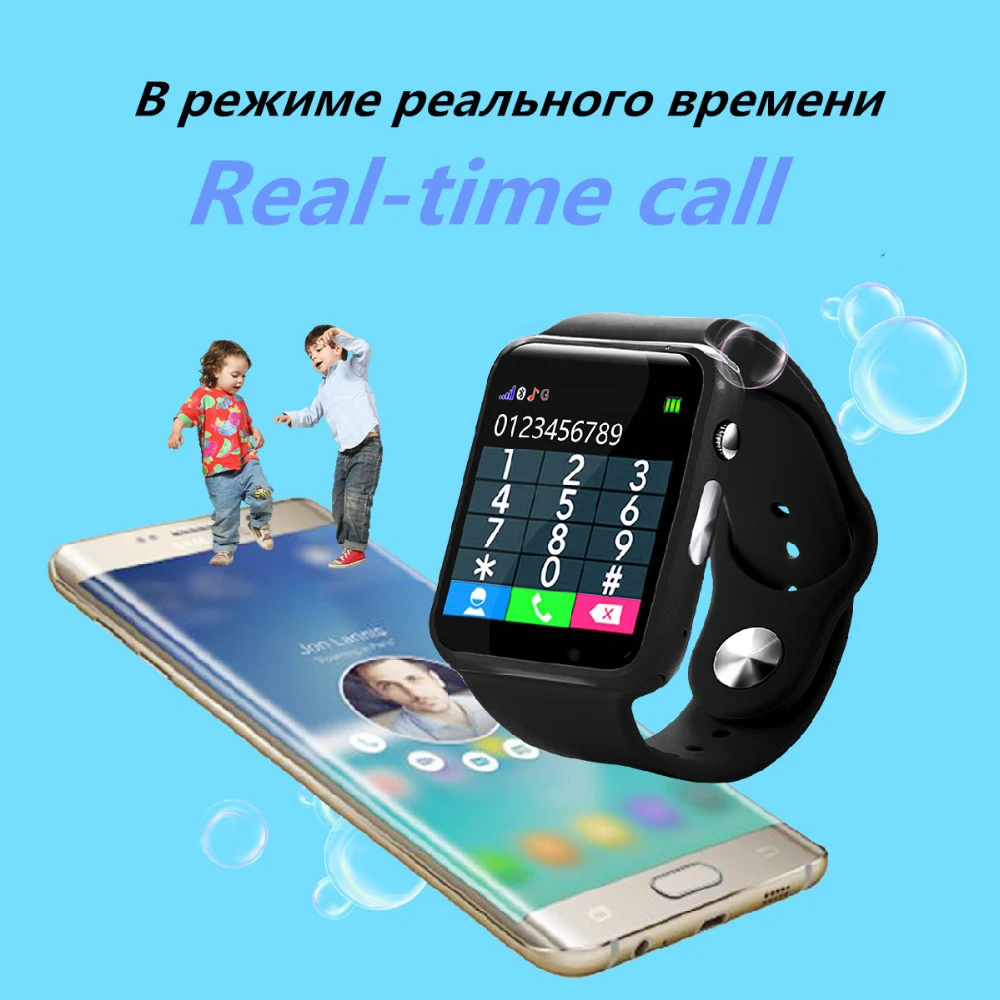Детские Смарт часы детский Трекер с камерой анти потеря сотового телефона