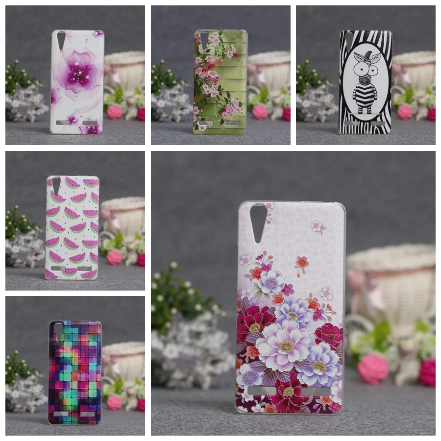 Fashion Printed Soft Tpu Phone Case For Lenovo A6000 Cases Silicon Back
