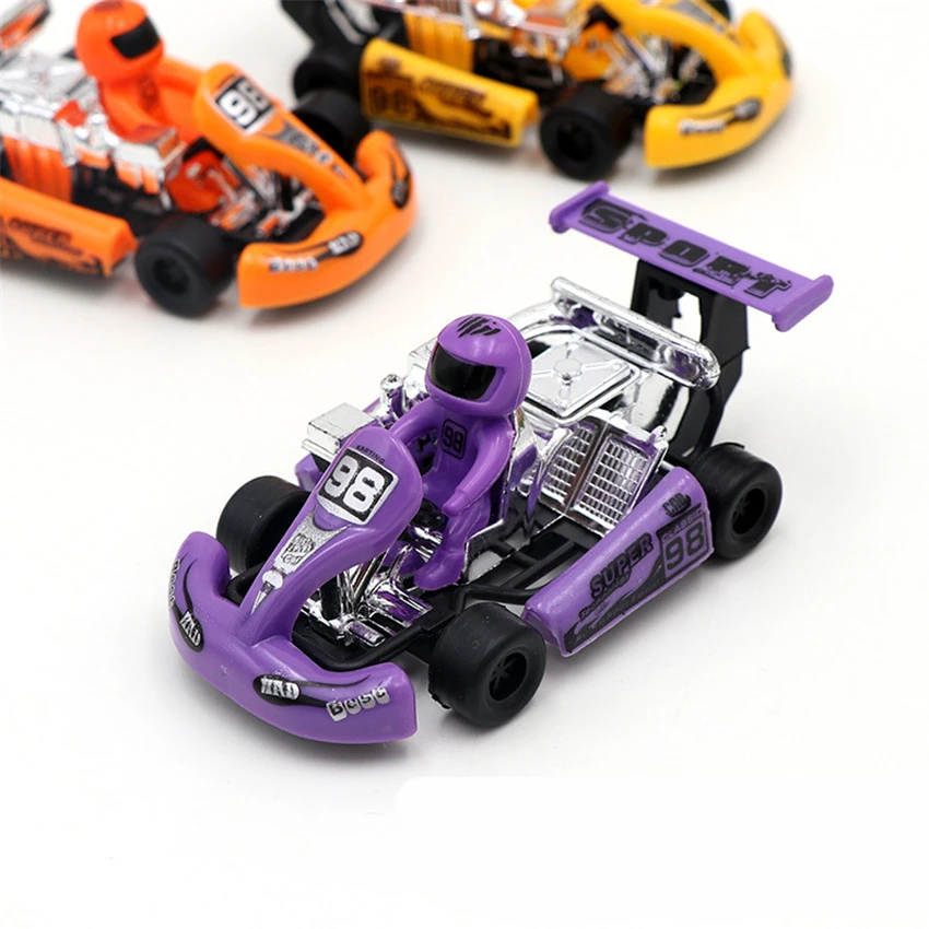 Гоночный автомобиль картинг Пазлы для детей Формула автомобиль Инерционная модель автомобиля ребенок рождественские игрушки автомобиль мотоцикл