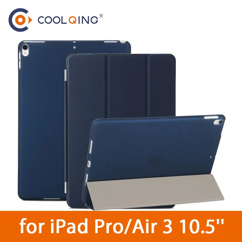 

New Tablets Case For iPad Air 3 10.5 2019 Back Soft Cover For iPad Pro 10.5 2017 Comfortable Angle Protective Case For iPad 10.5