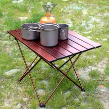 Стол складной 75*55*53 см 40*34*29 алюминиевый сплав