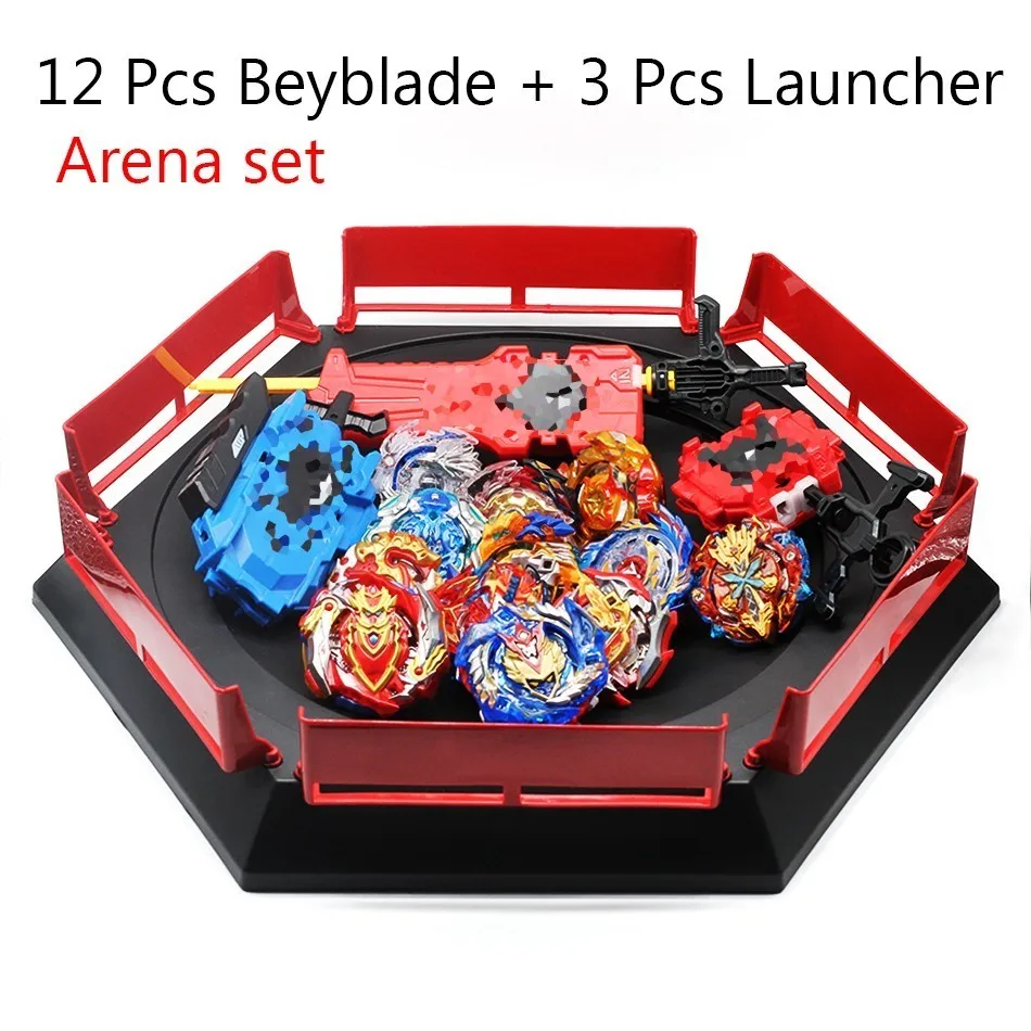 Все топы набор B139 129 134 135 пусковые установки Beyblade GT God Bey blade blades Burst высокая производительность Battling Top игрушки для детей - Цвет: S10