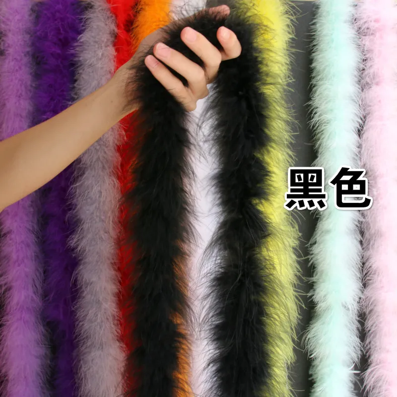 

10meters Chicken Feather Strip 20g Wedding Marabou Feather Boa,Burlesque Fancy Dress,party decoration 23 Color,5Pieces /lot