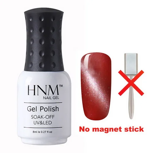 HNM 8 мл Лак для ногтей "Кошачьи Глаза" Nagellak Soak Off UV Nail Art Полуперманентная краска для тиснения гель лак Гибридный лак Lucky лак чернила - Цвет: 6574