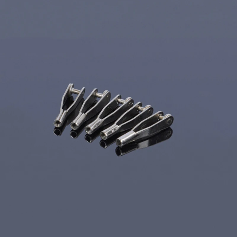

12x Metal M2 M3 Clevis Linkage Rod End Tie For RC Fix Wing Airplane Carbon Rod