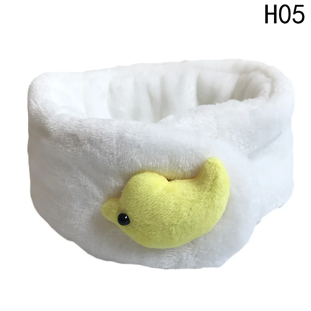 Cartoon Scarves Autumn And Winter children's Warm Plush Around The Neck Scarf Baby Cartoon Thicken Soft Collar - Цвет: H05
