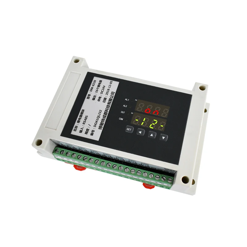 

Multi-channel 16-channel relay SSR switch output module controller 485 serial port input industrial millisecond