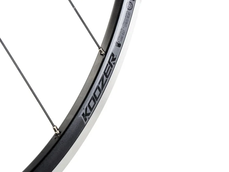 KOOZER RS1500 дорожный велосипед 700C колесная пара переднее 2 сзади 4 подшипника 72 Кольцо 21 мм обод 2:1 колесо со спицами