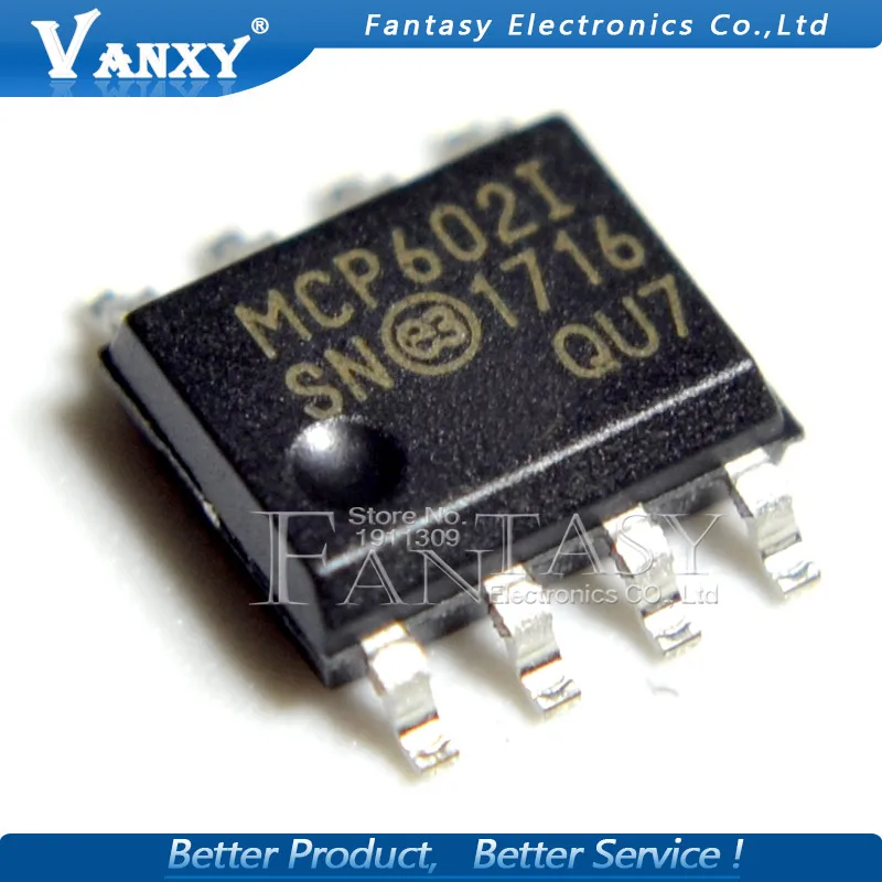 10 шт. MCP602 SOP MCP602I 8 I/SN SOP8| |