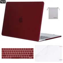 MOSISO Matte Hard Shell Laptop Case For MacBook Pro 13 15 Cover 2018 New Pro 13 15 with Touch Bar A1706 A1707 A1989 A1990 A1708