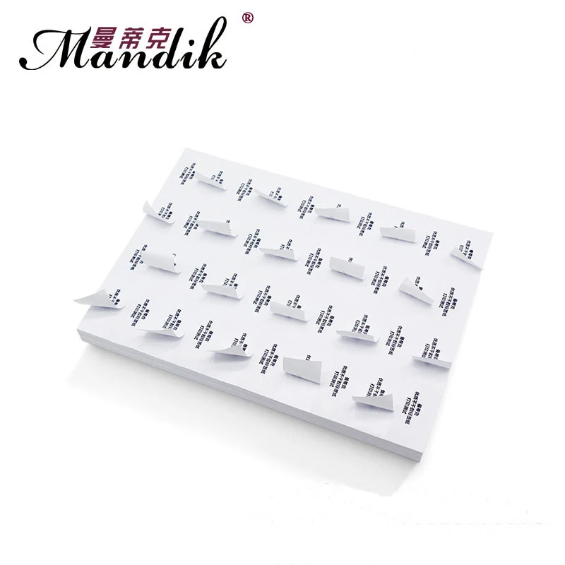 A4 Die Cutting Sticker Paper Adhesive Label Paper Photo Paper