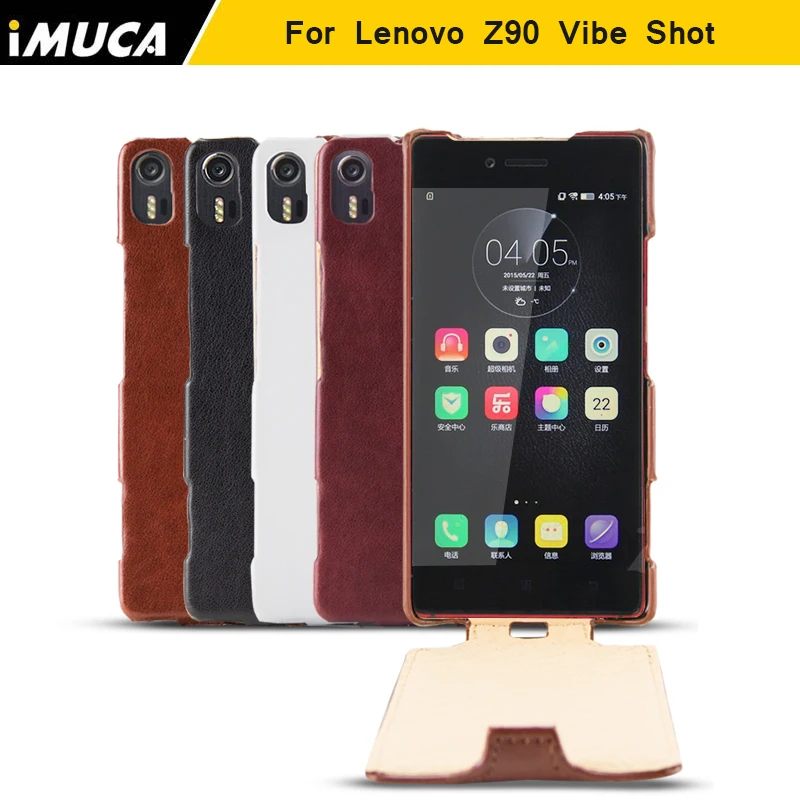 Lenovo Vibe Shot case cover Vertical leather Flip case For Lenovo Vibe Shot Z90 Z90 7