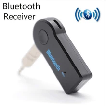 Handfree Автомобильный Bluetooth Music Receiver Универсальный 3,5 мм потокового A2DP Беспроводной авто AUX аудио адаптер с микрофоном для телефона MP3