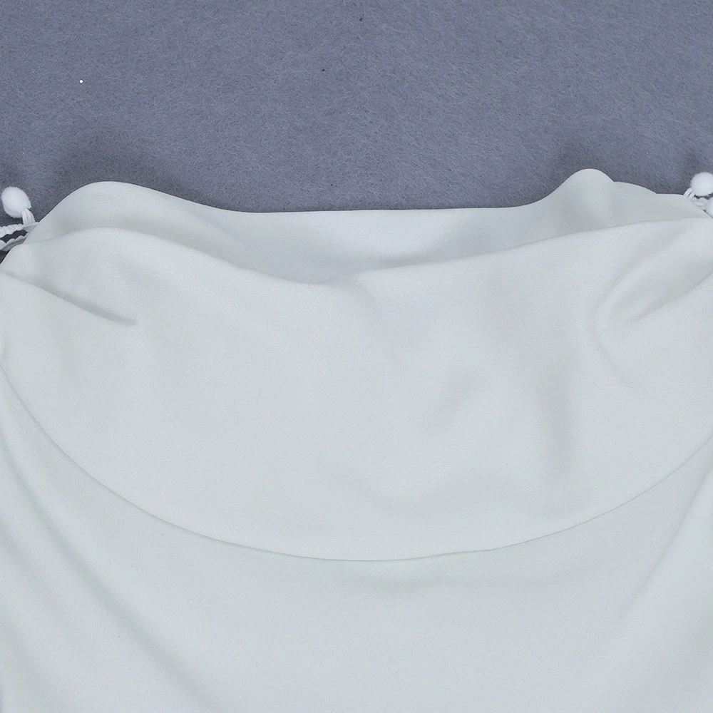 Fashion Sexy Solid White Strapless Off The Shoulder Backless Jumpsuit Women Summer Verano Clubwear Bodycon Wholesale