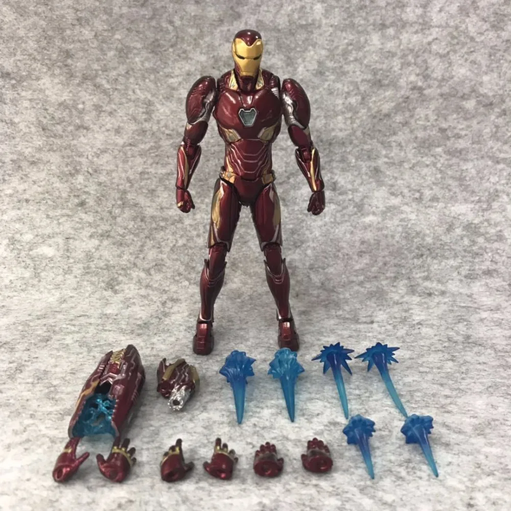 

Movie Figure 15.5cm Super Hero SHF S.H.Figuarts Avengers Infinity War Iron Man MK50 Figure Toys PVC Figurine Model Doll Gift