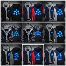NARUT Sharingan Uzumaki Naruto Cosplay Costumes LED glow in the dark font b men s b