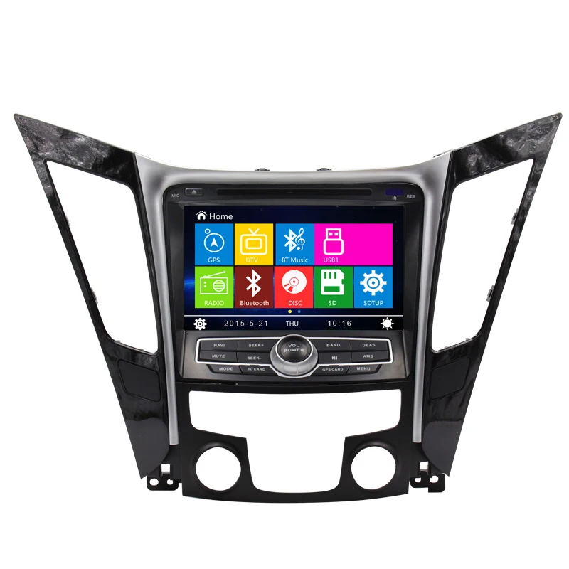 Free map GPS Navigation RDS For Hyundai 2012 Sonata With Can Bus Bluetooth Car DVD Player