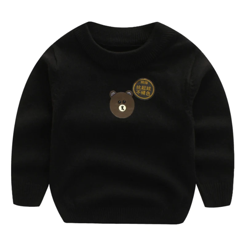 От фирмы "bekemata", Детский свитер для девочек, зимние детские куртки на Носки с рисунком медведя из мультика вязаный Для мальчиков ясельного возраста свитер детский пуловер теплая детская одежда От 2 до 7 лет